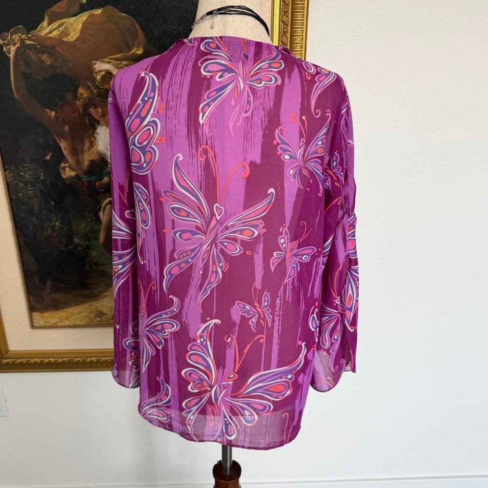 Fairy Butterfly Sheer Shawl - Picture 3 of 7